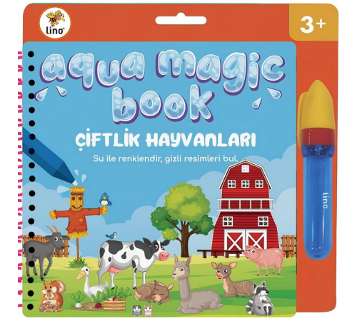 Aqua Magic Book Çiftlik Sihirli Boyama Kitabı