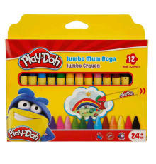 Silinebilir Crayon Mum Boya 12 Renk