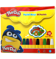 Play-Doh Çantalı 18'li Pastel Boya