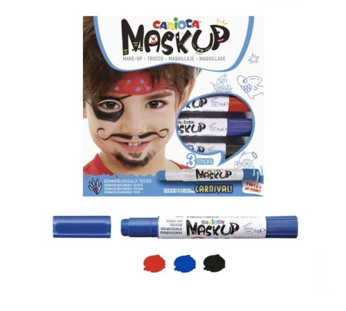 Mask Up Yüz Boyası 3 Renk Carnival