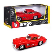 22023 Burago 1:24 Mersedes Benz 300SL 1954 Model Araba