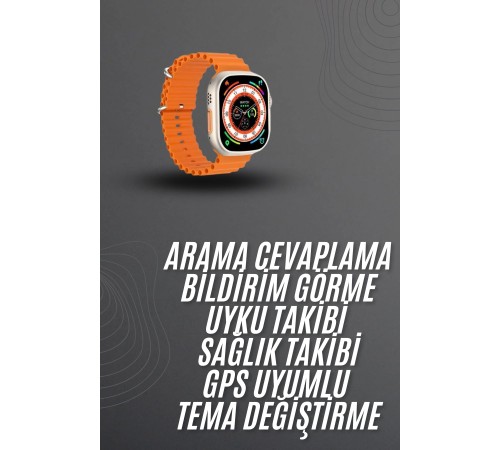Akıllı Saat Arama Cevaplayan Bildirim Görme Yeni Nesil Bluetooth Bağlantılı