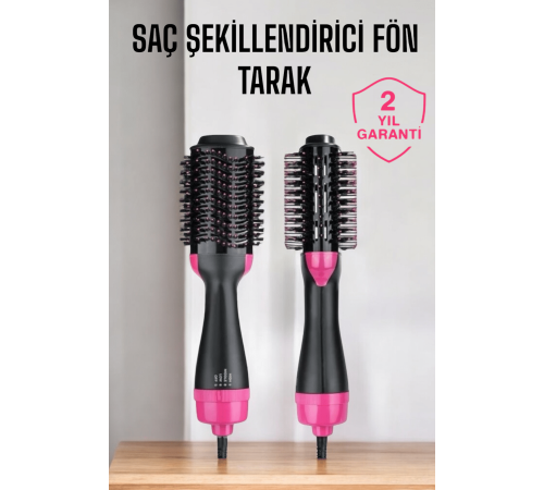 Fön Tarak Elektriklenmeyi Önleyen ve Parlaklık Veren Saç Şekillendirici