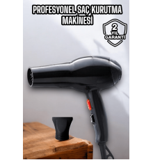 Tüm Saç Tiplerine Uygun, İki Kademeli Hız Ayarlı Fön Makinesi