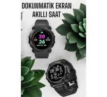 Unisex Tasarımıyla Klasik ve Spor Kombinlere Uygun Akıllı Saat