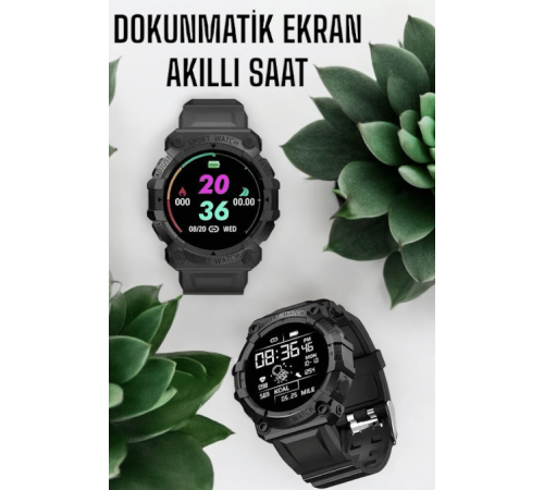 Unisex Tasarımıyla Klasik ve Spor Kombinlere Uygun Akıllı Saat Unisex Tasarımıyla Klasik ve Spor Kombinlere Uygun Akıllı Saat