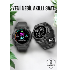 Bluetooth 5.0 Destekli Çok Fonksiyonlu Yeni Nesil Akıllı Saat