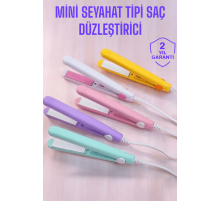 Seramik Kaplama Taşınabilir Mini Saç Düzleştirici Seyahat Dostu Tasarım