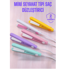 Seramik Kaplama Taşınabilir Mini Saç Düzleştirici Seyahat Dostu Tasarım