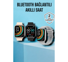 Titreşimli, Sağlık Takipli, Yeni Nesil Akıllı Saat  400mAh Batarya Kapasiteli