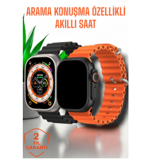 Suya ve Toza Dayanıklı 45 MM Akıllı Saat Bildirim ve Cevapsız Çağrı Görüntüleme