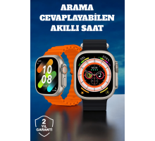 Kablosuz Şarjlı, Çağrı ve Müzik Kontrolü Sağlayan Akıllı Saat