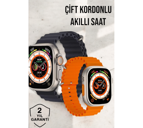 Bluetooth Bağlantılı Nabız, Kan Basıncı, Oksijen Ölçer Akıllı Saat
