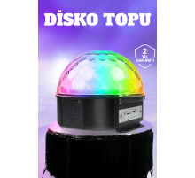 Kompakt Tasarımlı, Telefon Kontrollü Disko Topu Işıkları