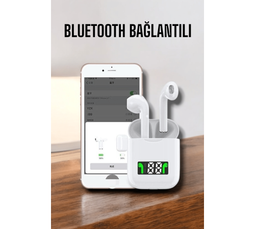 Suya Dayanıklı, Android ve iOS Uyumlu Bluetooth 5.0 Kulaklık
