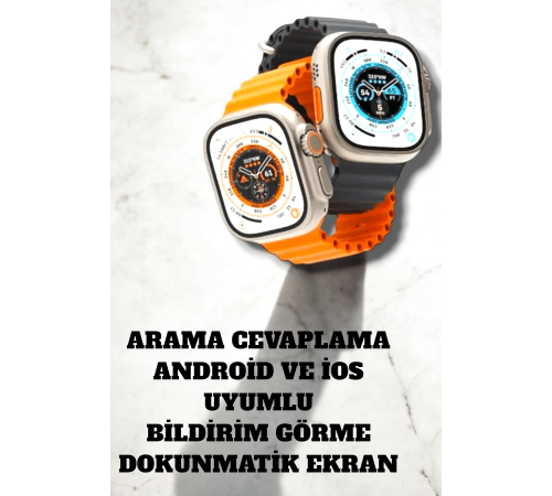 Uyku ve Nabız Takipli, Wireless Şarjlı Akıllı Saat Android ve iOS Uyumlu
