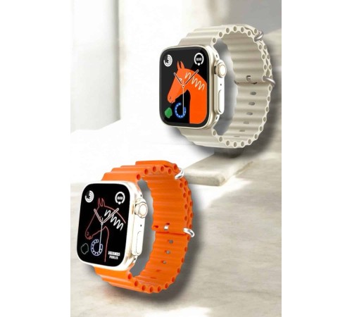 49MM Ekranlı, Kan Basıncı ve Adımsayar Özellikli Bluetooth Akıllı Saat 49MM Ekranlı, Kan Basıncı ve Adımsayar Özellikli Bluetooth Akıllı Saat