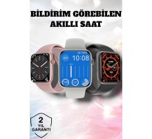 Akıllı Saat Adım Sayar, Kalp Atışı İzleme Dokunmatik Bluetooth Bağlantılı