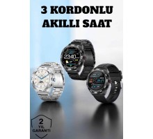 Akıllı Saat Arama Cevaplayan Titreşim Özelliğiyle Bildirim Görebilen