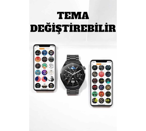Akıllı Saat Uyku Ve Sağlık Takibi Bildirim Görme Arama Cevaplama