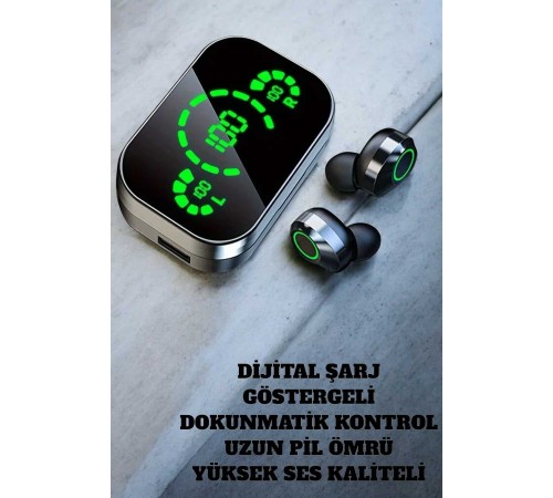 Bluetooth Kulaklık Mikrofonlu Dokunmatik Kontrol ANC Özelliği
