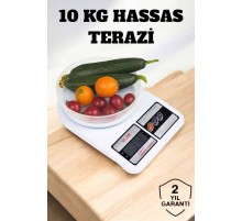 Kompakt Tasarım ve Tek Tuşla Sıfırlama Özelliğiyle Kullanımı Kolay Mutfak Tartısı