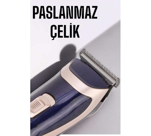 Profesyonel Şarjlı Saç ve Sakal Traş Makinesi Kolay Kullanım