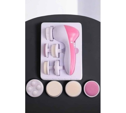 Taşınabilir Yüz Temizleme Cihazı Masaj, Peeling, Temizlik 5 Başlıklı