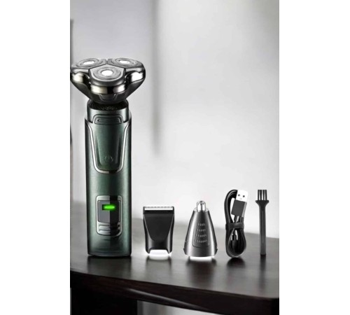 Yüksek Performanslı 3 Başlıklı Profesyonel Tıraş Makinesi