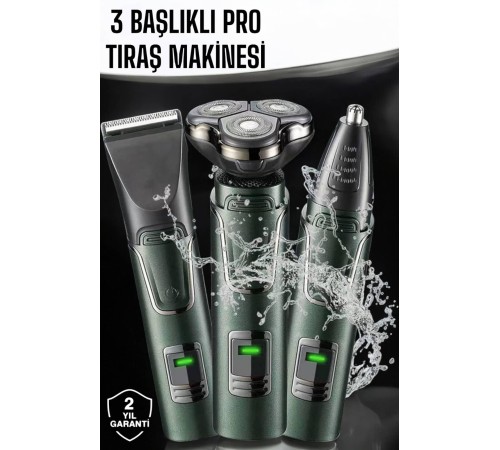Kulak Ve Burun Başlıklı Profesyonel Tıraş Makinesi
