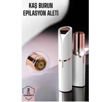 Taşınabilir ve Şık Yüz Kaş Epilatörü Hassas Ciltlere Özel