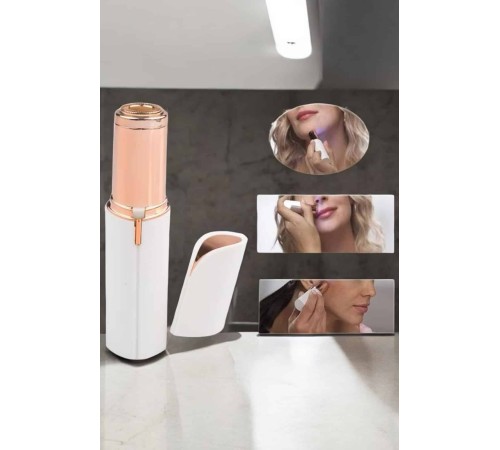 Taşınabilir ve Şık Yüz Kaş Epilatörü Hassas Ciltlere Özel