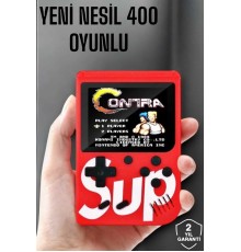 Çocuklara Özel SUP 400 Oyunlu Mini Oyun Konsolu