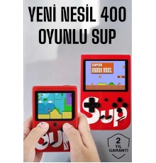 Yeni Nesil Çocuklara Özel SUP 400 Oyunlu Mini El Konsolu