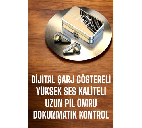 Bluetooth Bağlantılı Dijital Göstergeli Yüksek Ses Kaliteli Kulaklık