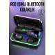 Android Ve İOS Uyumlu Bluetooth Bağlantılı Powerbankli Kulaklık