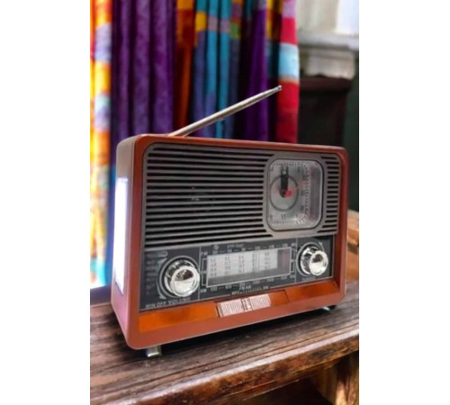 Nostaljik Radyo USB,AUX Ve SD Kart Girişli Bluetooth Bağlantılı