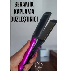 Seramik Kaplama Isı Ayarlı Yıpranma Karşıtı Saç Düzleştirici