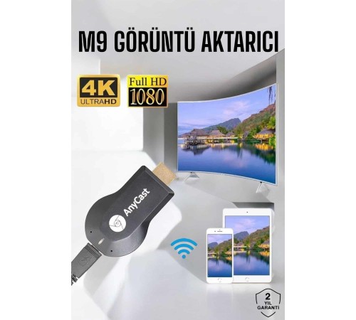 M9 Plus Görüntü Aktarıcı Wifi Aktarıcı HD Görüntü Kalitesi