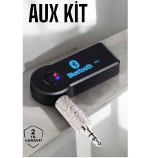 Bluetooth Araç Kiti Bt 350 Aux Çıkışlı Tüm Araçlara Uyumlu