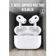 Kablosuz Bluetooth Kulaklık Gürültü Önleme, Su Geçirmez, Mikrofonlu