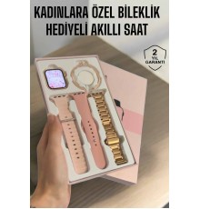 Akıllı Saat Adımsayar, Nabız Takibi ve GPS Destekli Kadınlara Özel