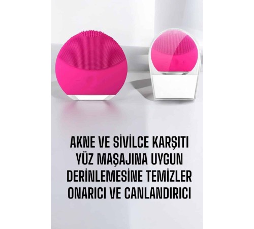 Yüz Temizleme Ve Masaj Aleti Tüm Cilt Tipleri İçin Uygun, Kan Dolaşımını Artıran