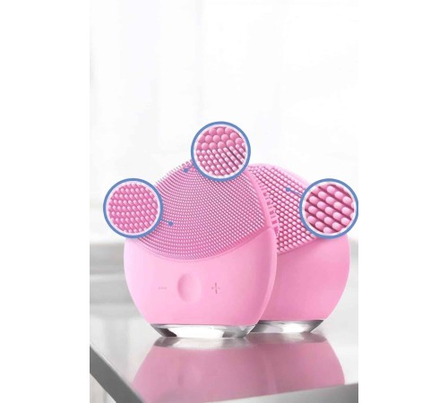 Profesyonel Yüz Temizleme Masaj Aleti Su Geçirmez, Kablosuz Şarj Özellikli Kolay Temizlenebilir