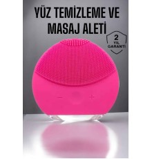 Profesyonel Yüz Temizleme Masaj Aleti Su Geçirmez, Kablosuz Şarj Özellikli Kolay Temizlenebilir