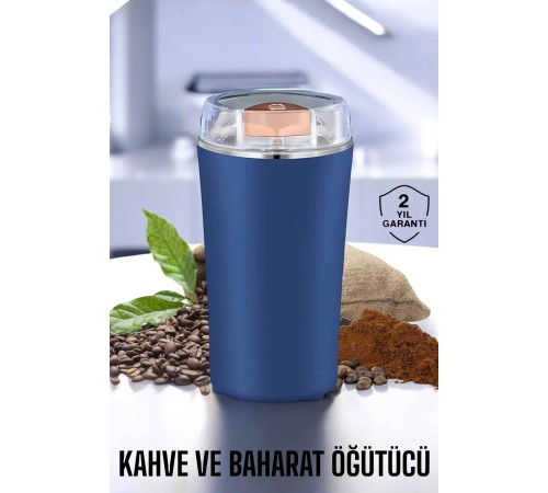 Kahve Ve Baharat Öğütücü Dayanıklı Paslanmaz Çelik Kolay Kullanım