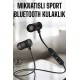 Kablosuz Sport Mıknatıslı Mikrofonlu Kulak İçi Kulaklık