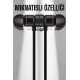 Kablolu Mıknatıslı Sport Kulaklık Bluetooth Bağlantılı