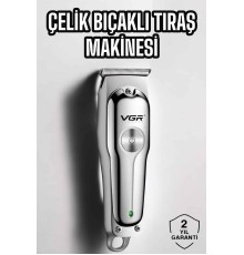 Tıraş Makinesi Profesyonel Tasarım Paslanmaz Çelik Bıçaklı