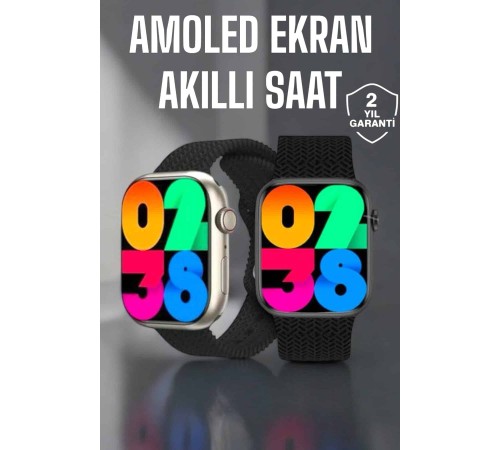 Yeni Nesil Akıllı Saat Arama Cevaplama GPS Takibi Adımsayar NFC Özelliği
